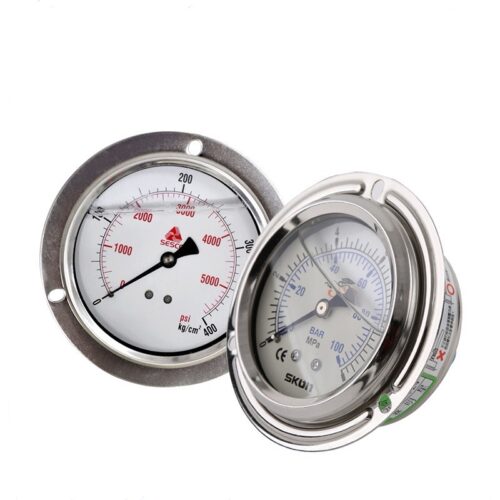 Glycerin-filled Pressure Gauge